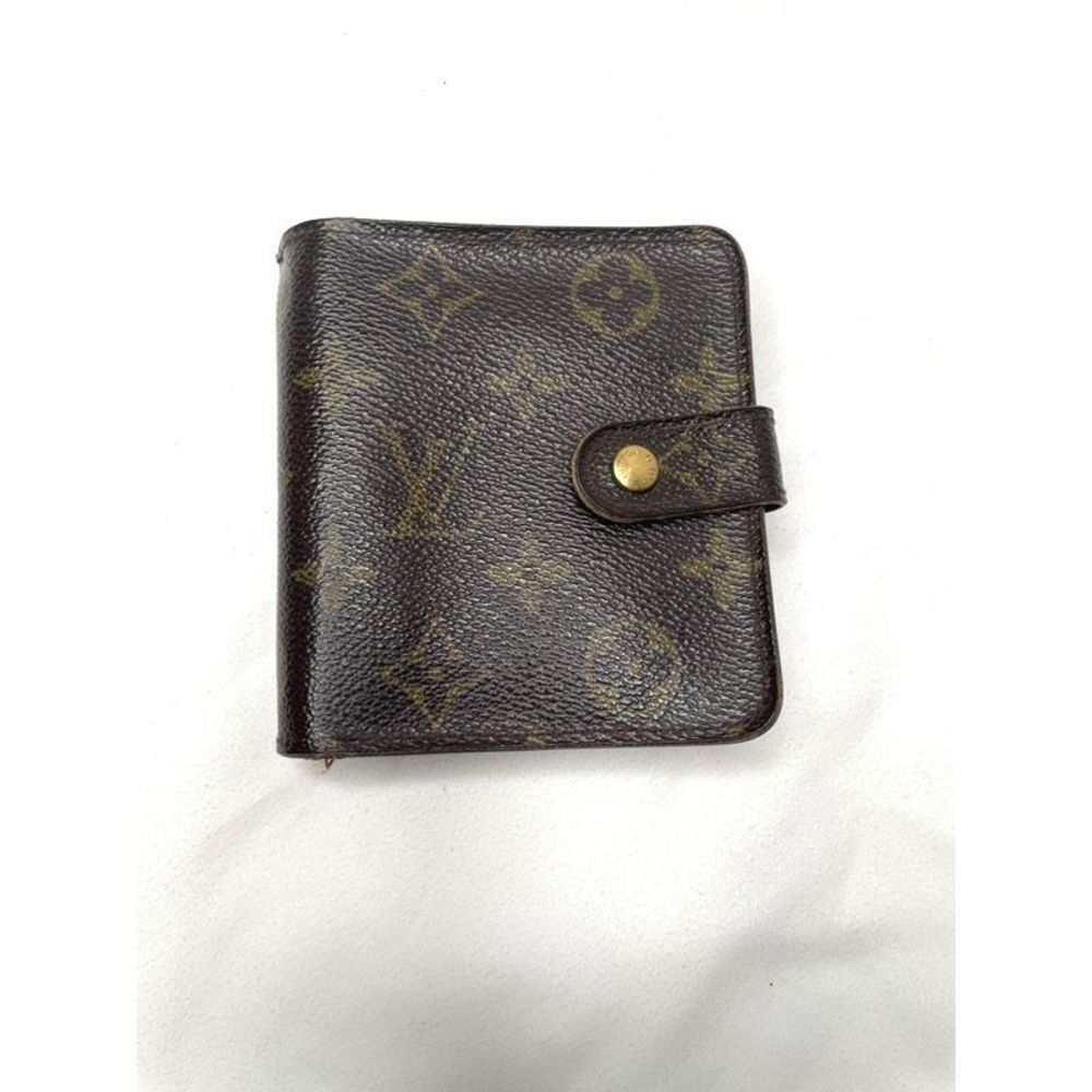 Louis Vuitton Monogram Compact Zip Bifold Wallet
